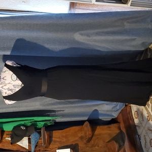 Vera Wang floor length black dress